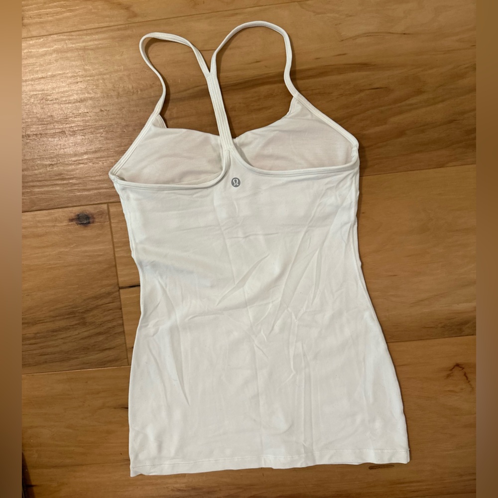 LuluLemon White Tank Top